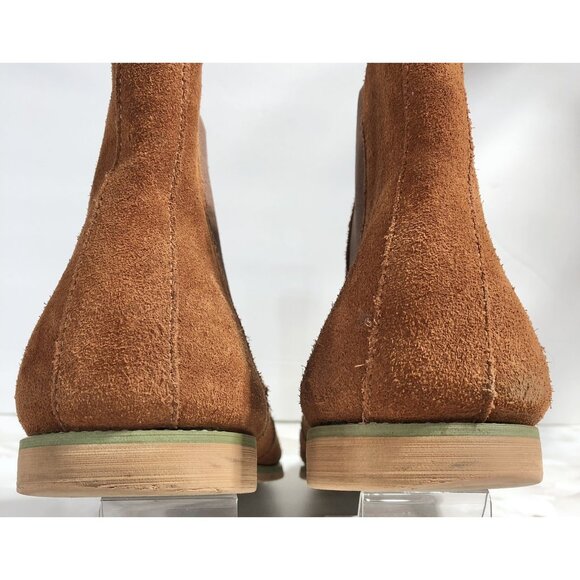 Custom Made Brown Chelsea Boots Suede Leather Dress Casual Formal Boots Sz 46/13 - Picture 6 of 12